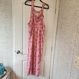Blakeley Designs Floral Pink Jumpsuit Size 2XL BNWT